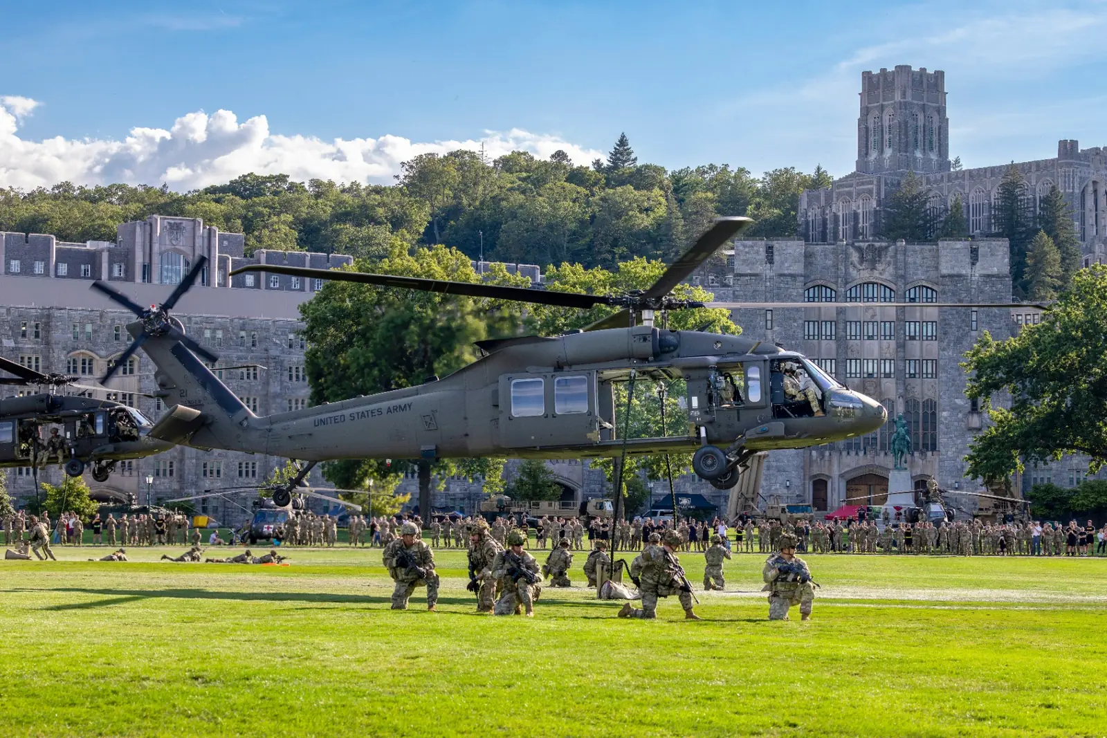 Military helicopter operations